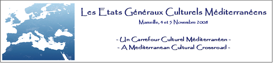Les Etats Généraux Culturels Méditerranéens de Marseille Forum Index