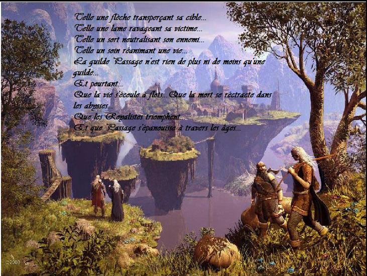 Demeure de la guilde ~~Passage~~ Forum Index