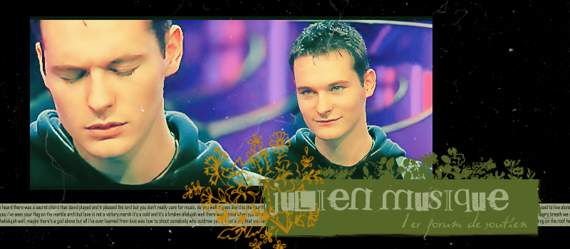 Julien Musique Forum Index